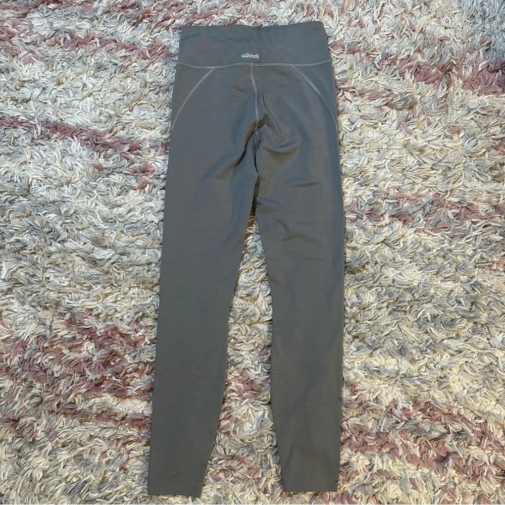 Allbirds gray wool leggings NWOT XS - Picture 4 of 4